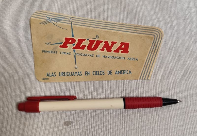 Piezas antigua de PLUNA, aerolínea uruguaya de 1955 - imagen 5