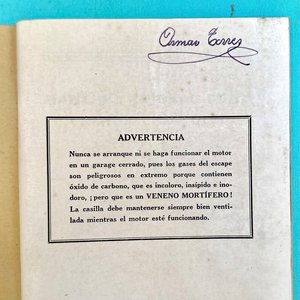 Manual de Manejo y Cuidado de Camión Chevrolet - imagen 5