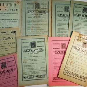 9 Revistas "Centro Coleccionistas del Uruguay" Art Nouveau (1920-1922) - imagen 2