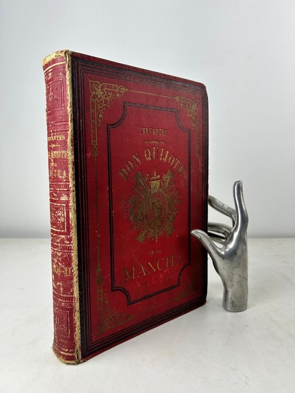 El libro de Don Quijote de la Mancha de Miguel de Cervantes