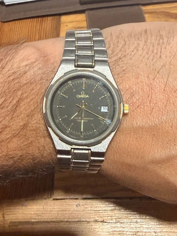 Reloj Omega Vintage en Titanio y Oro