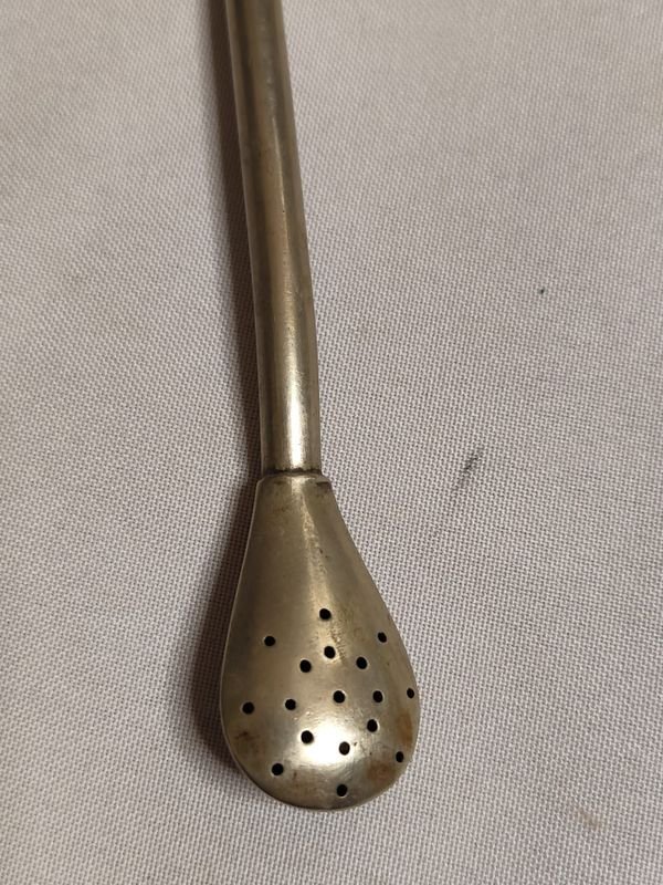 Lote anterior: Mate Galleta con Virola y Bombilla en Plata y Oro