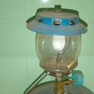 Garrafa de Gas Azul con Farol a Mantilla - imagen 2