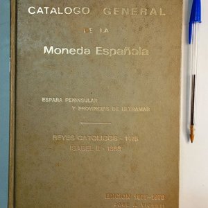 Lote anterior: Catálogo General de la Moneda Española: Reyes Católicos a Isabel II (1978)