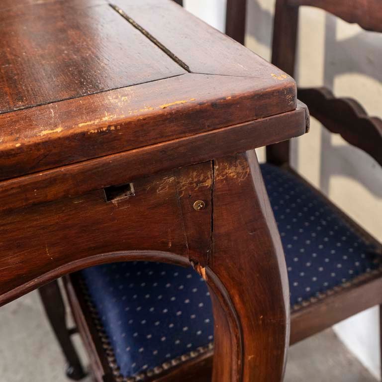 Mesa de comedor provenzal y sillas para sala - imagen 3