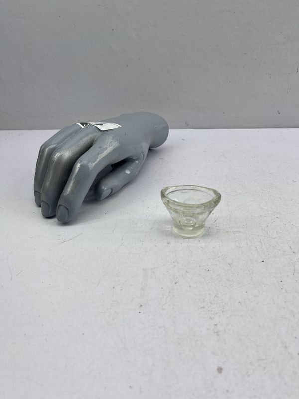 Vaso para Lavado de Ojos en Vidrio Prensado Transparente