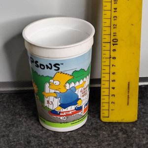 Vaso Coleccionable Los Simpson Pepsi Años 90 - imagen 2