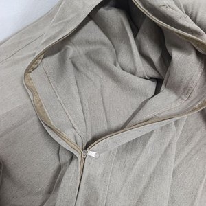 Fundas para Almohadón Grandes en Tela Gris con Cierre (2 Unidades) - imagen 3