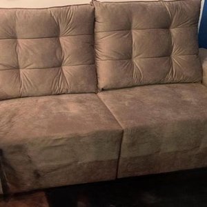 Sillón de 2 Cuerpos Reclinable con Chaise y Tela Lavable - imagen 2
