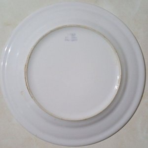 Plato Decorativo Vintage Loza Industria Uruguaya "Las Mil y Una Noches" - imagen 3