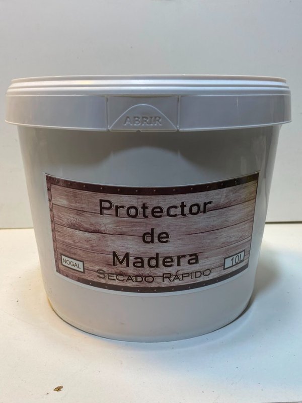Protector de Madera Nogal Secado Rápido 10L