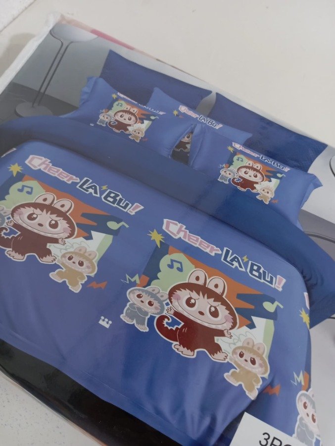 Juego de sabanas infantil con personajes de dibujos animados - imagen 3