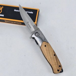 Lote anterior: Navaja Plegable Browning Acero Inoxidable con Mango de Madera