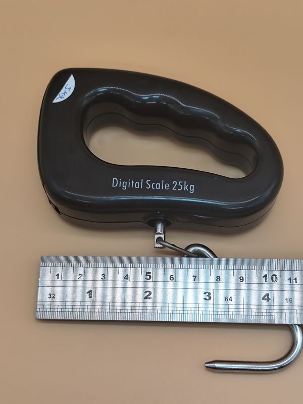 Balanza de pesca a pilas digital con capacidad de 25 kg - imagen 6