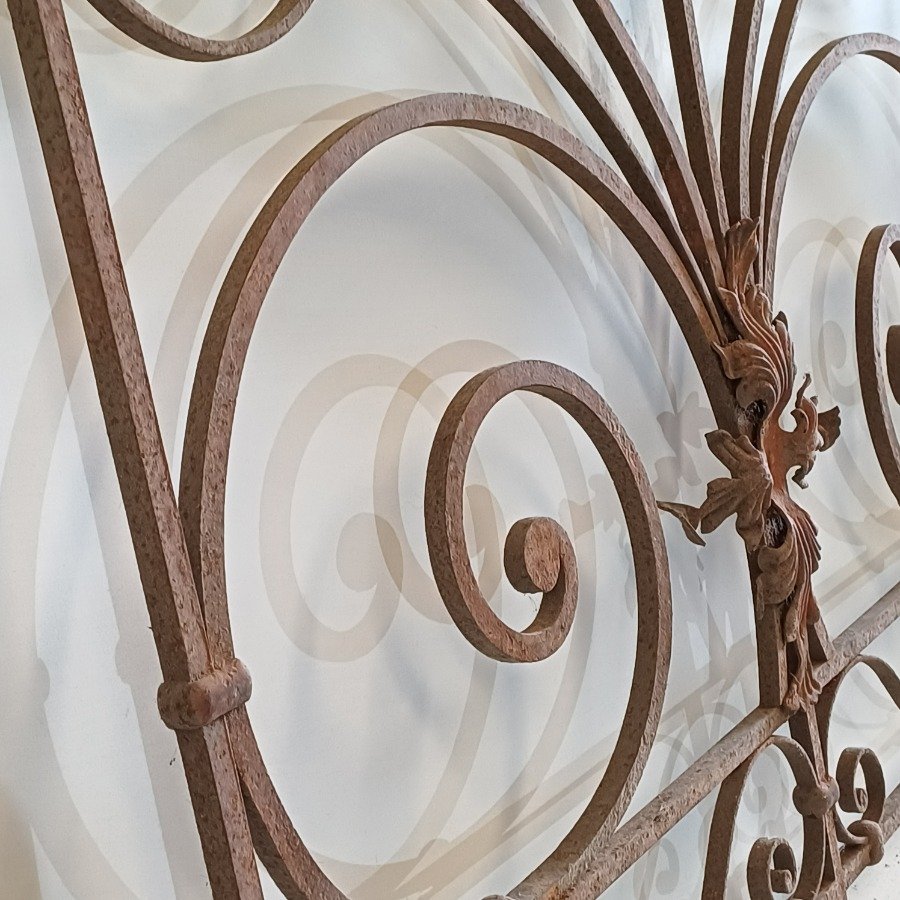 Reja antigua para decoración - imagen 6