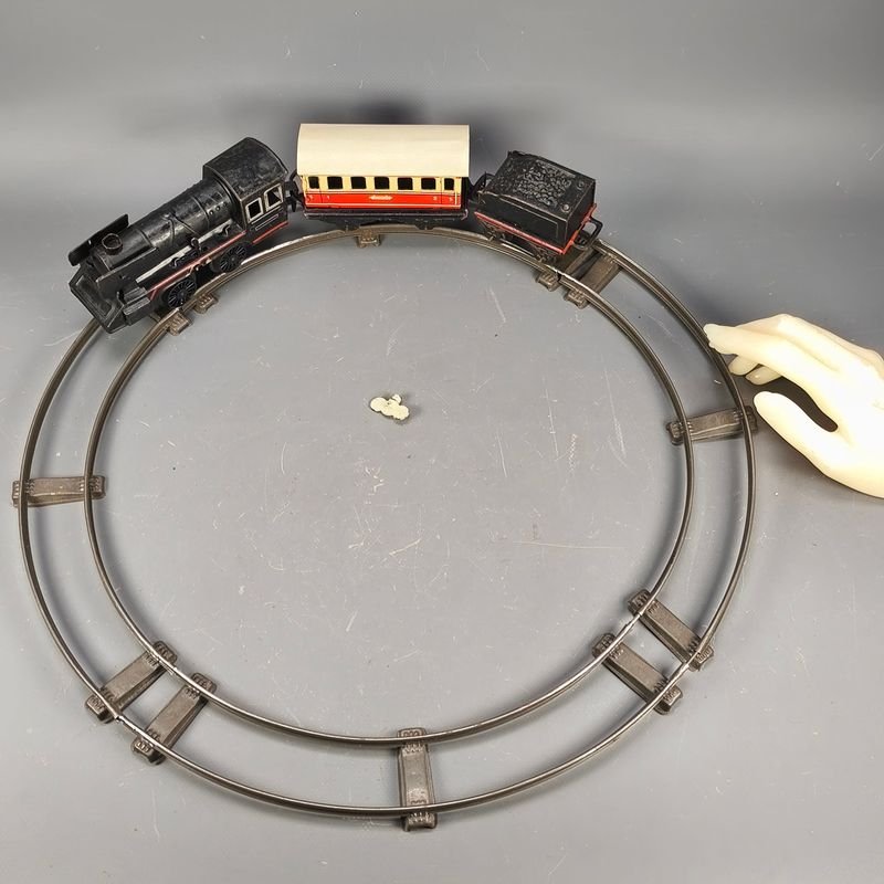 Colección de trenes de juguete vintage con mecanismo de cuerda - imagen 4