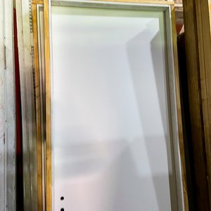 Puerta Blanca de MDF 205 x 79 cm sin Cerradura - imagen 3