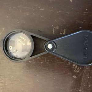 Lupa Plegable con Dos Lentes y Caja Original - imagen 3