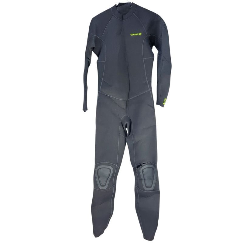 Traje de Neopreno Olaian Surf Hombre Talle M Negro 4/3mm
