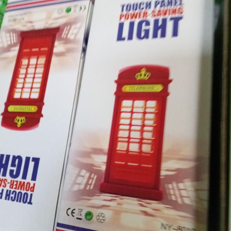 Lámpara táctil modelo teléfono público - imagen 2