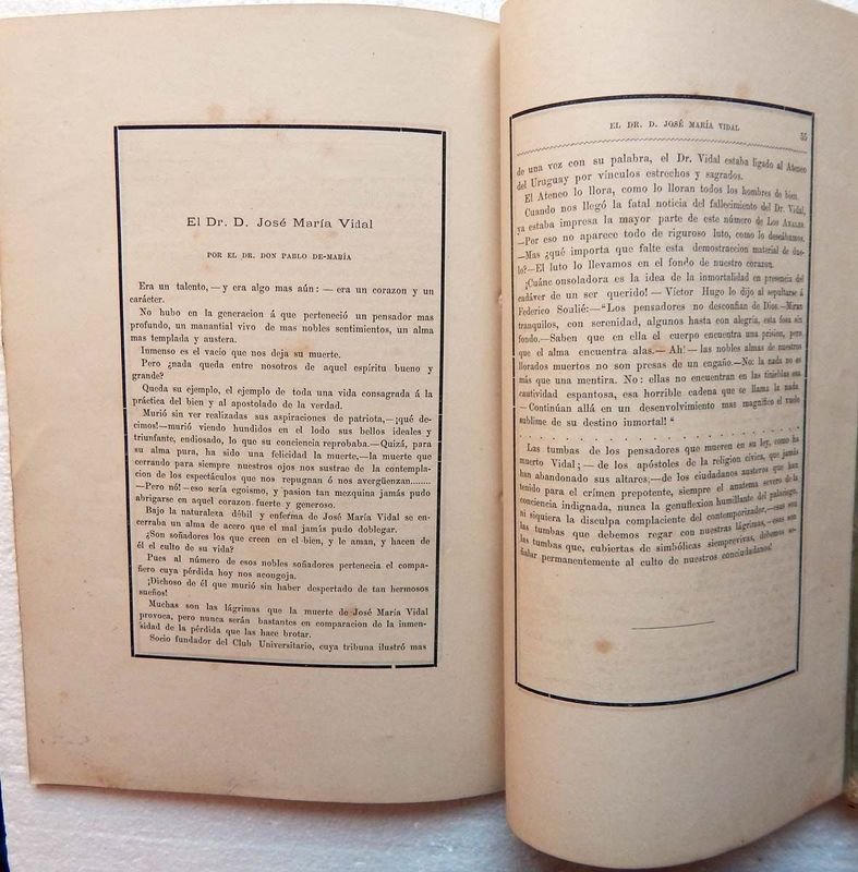 Revista Anales Del Ateneo Del Uruguay, Publicación Mensual de 1882 - imagen 6