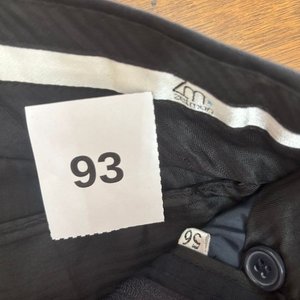 Pantalón de Vestir Negro Talle 56 Marca Zeman - imagen 3