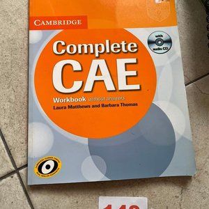 Lote siguiente: Workbook Complete CAE Cambridge University Press con CD de Audio