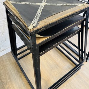 5 Bancos Pilométricos de Metal 60x60x60cm - imagen 3