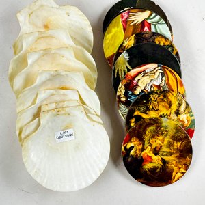 Diecisiete Posavasos y Coquillas Decorativas - imagen 2