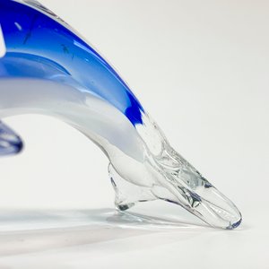 Delfín de Cristal Murano Azul Decorativo - imagen 3