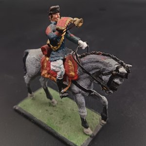 Soldado de Caballería de EE.UU. con Trompeta, Figura Coleccionable - imagen 3