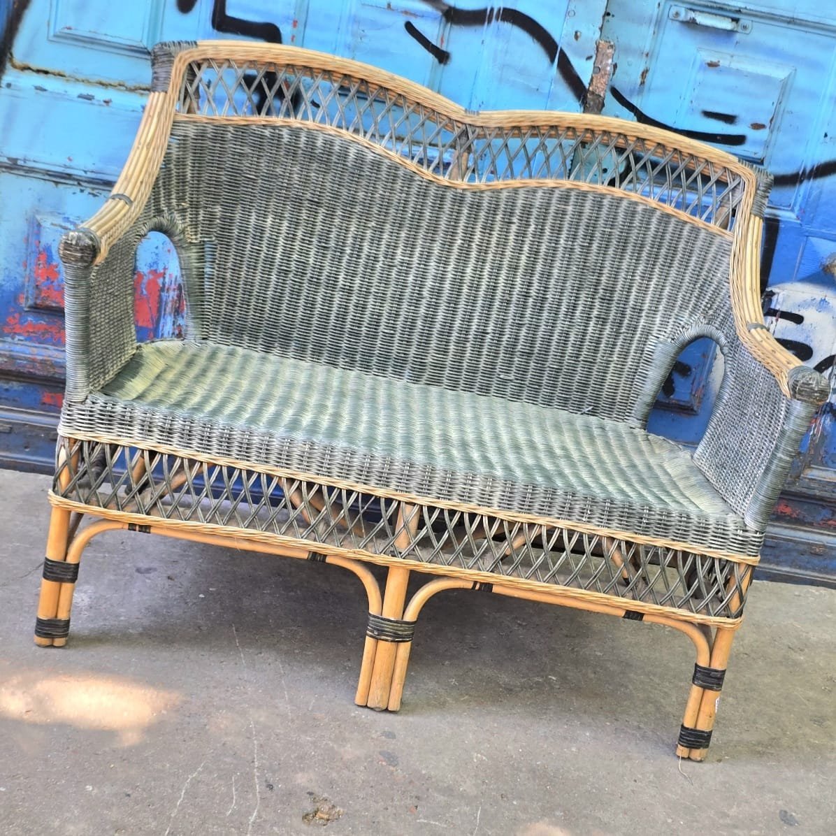 Item lote-38-sillon-mimbre - Image 1