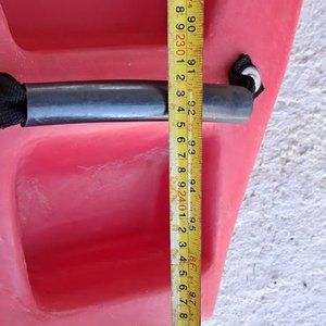Dos Kayaks de Pesca Strobe, Amarillo y Rojo, Como Nuevos - imagen 12