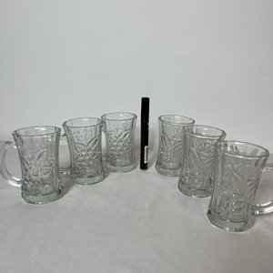 Juego de 6 Tazas para Capuchino de Vidrio con Diseño - imagen 2