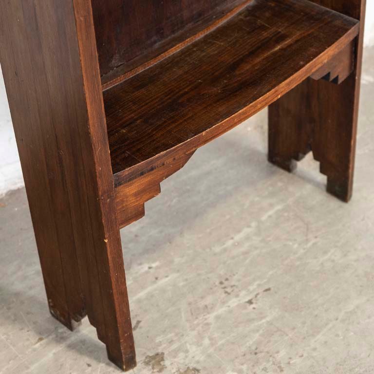 Estantecito de madera estilo art decó - imagen 3