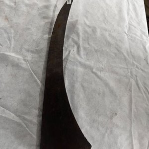 Lote siguiente: Hoja de Guadaña Antigua de Metal, 70 cm