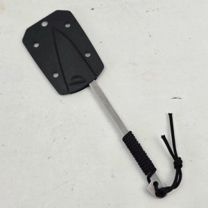 Cuchillo Arpón de Acero con Funda Negra y Cuerda - imagen 2