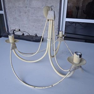 Lote anterior: Lámpara de Techo de Hierro Blanco Estilo Rústico