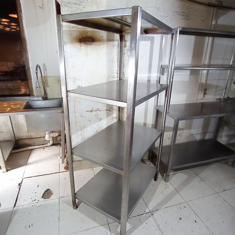 Estantería de acero inoxidable para cocina - imagen 7
