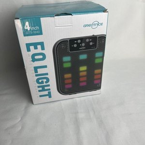 Parlante Bluetooth "EQ Light" con Radio y Luces LED - imagen 1