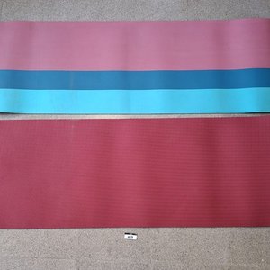Tres Colchonetas de Yoga y Fitness - Azul, Rosa y Turquesa - imagen 2