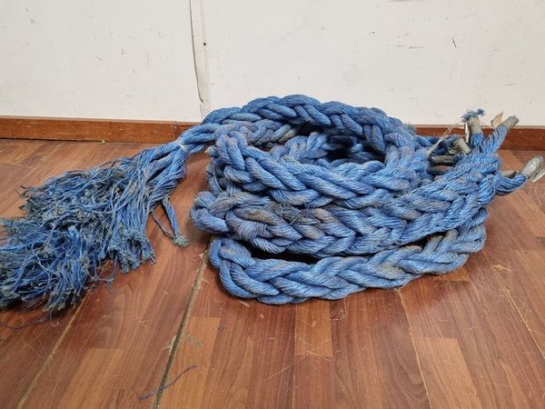 Soga Náutica de Polipropileno Azul Resistente - 4.5 Metros