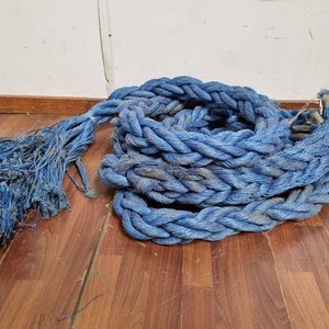 Soga Náutica de Polipropileno Azul Resistente - 4.5 Metros - imagen 1