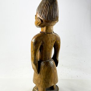 Figura Africana de Madera Tallada, 62 cm - imagen 5