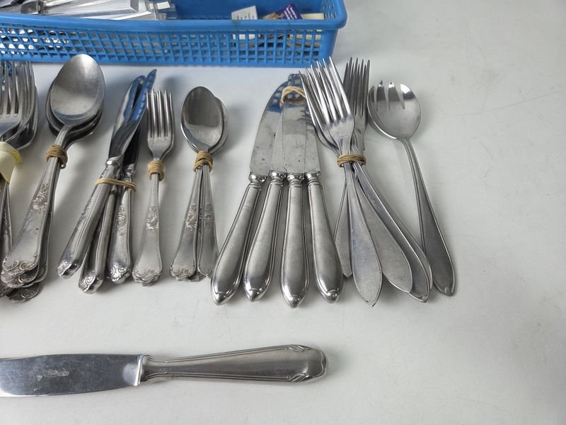 Cubiertos de acrílico y acero inoxidable en venta - imagen 3