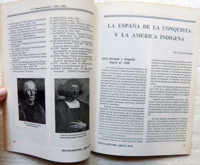 Revista Hoy Es Historia. Noviembre - Diciembre, 1992 - imagen 5