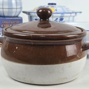 Set de Vajilla de Cerámica: Fuente con Tapa, Jarra, Azucarera, Bol y Cazuela - imagen 2