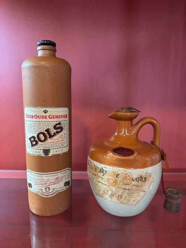 Porrones de Cerámica para Whisky y Ginebra