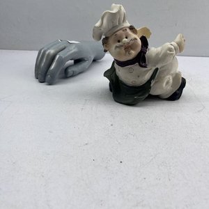Lote anterior: Porta Botellas de Vino Figura de Cocinero Decorativo