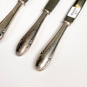 Juego de 8 Cuchillos de Mesa Antiguos "Rostfrei" - imagen 5